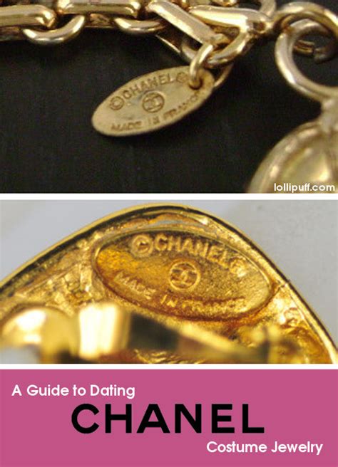 fake chanel jewelry marks|vintage chanel jewelry.